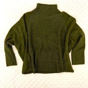 Able Harriet Slouchy Sweater - Moss Green - Size Large